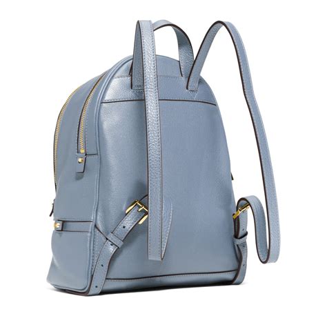 michael kors rhea backpack pale blue|Michael Kors rhea backpack sale.